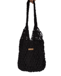 Bolso Macramé Negro