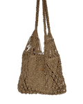Bolso Macramé Café Latte