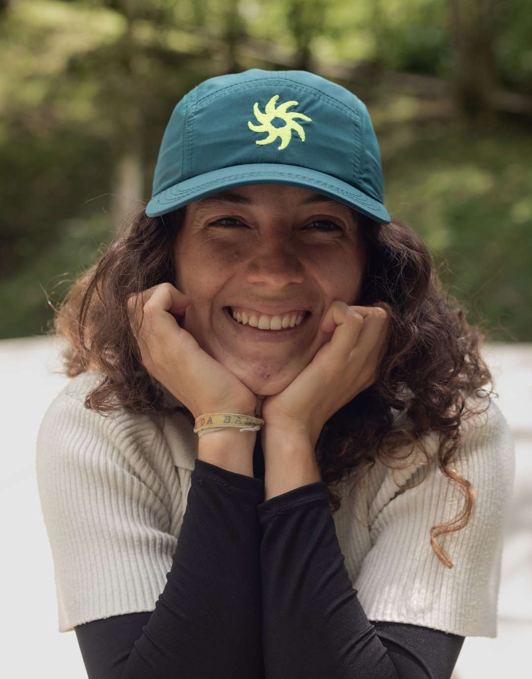 Gorra 5 Paneles — Azul Mar